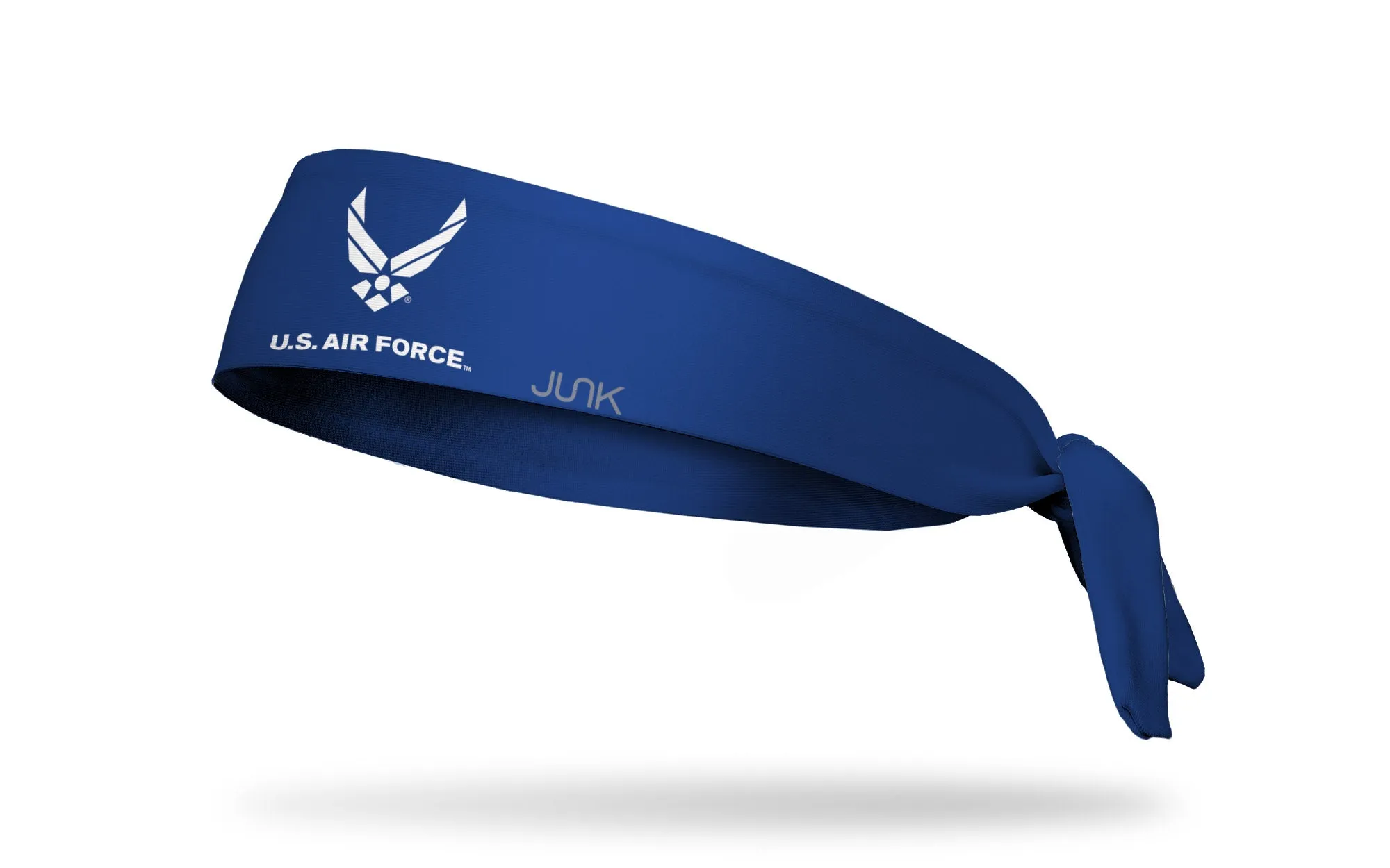 Air Force: Logo Blue Flex Tie Headband sold by JUNK Brands