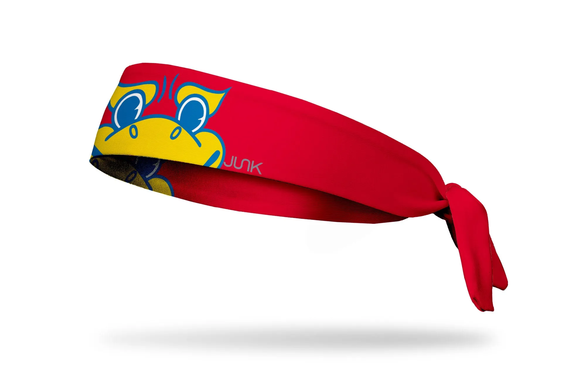 University of Kansas: Big Jay Flex Tie Headband sold by JUNK Brands