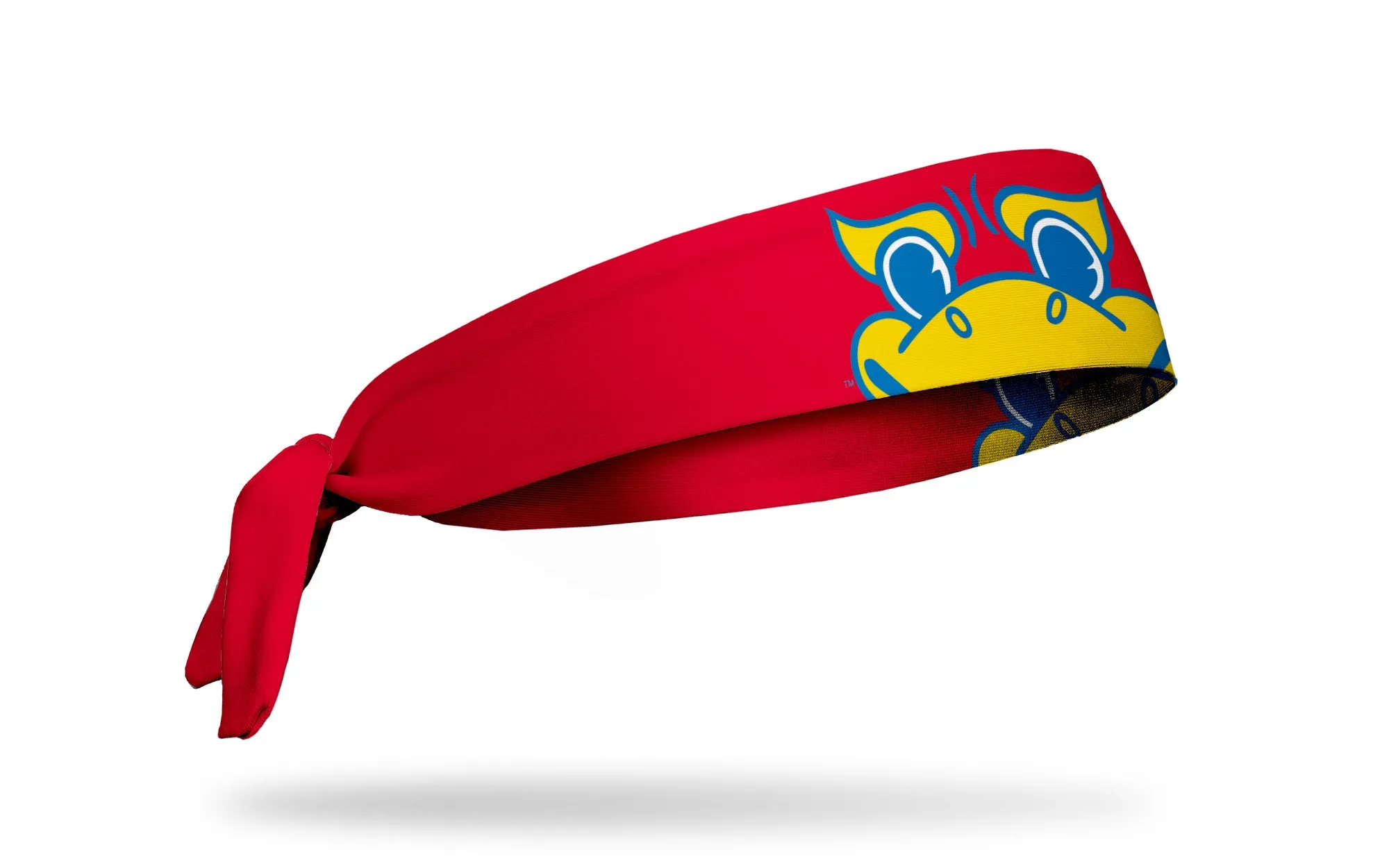 University of Kansas: Big Jay Flex Tie Headband sold by JUNK Brands product image thumbnail 2