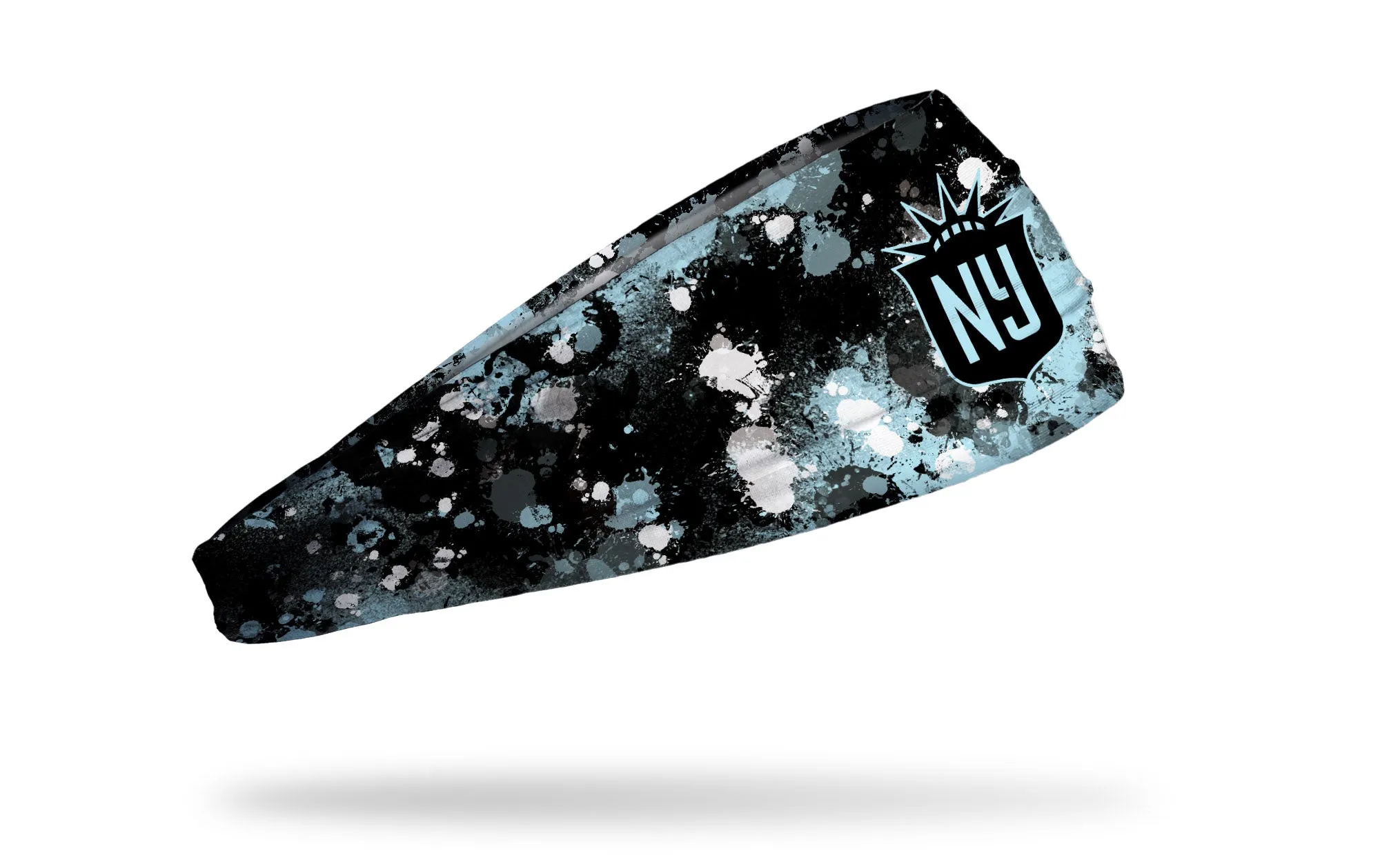 NJ/NY Gotham FC: Splatter Big Bang Lite Headband sold by JUNK Brands product image thumbnail 2