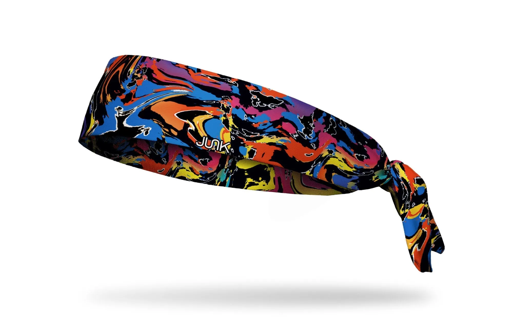 Abstract Movement Tie Headband sold by JUNK Brands