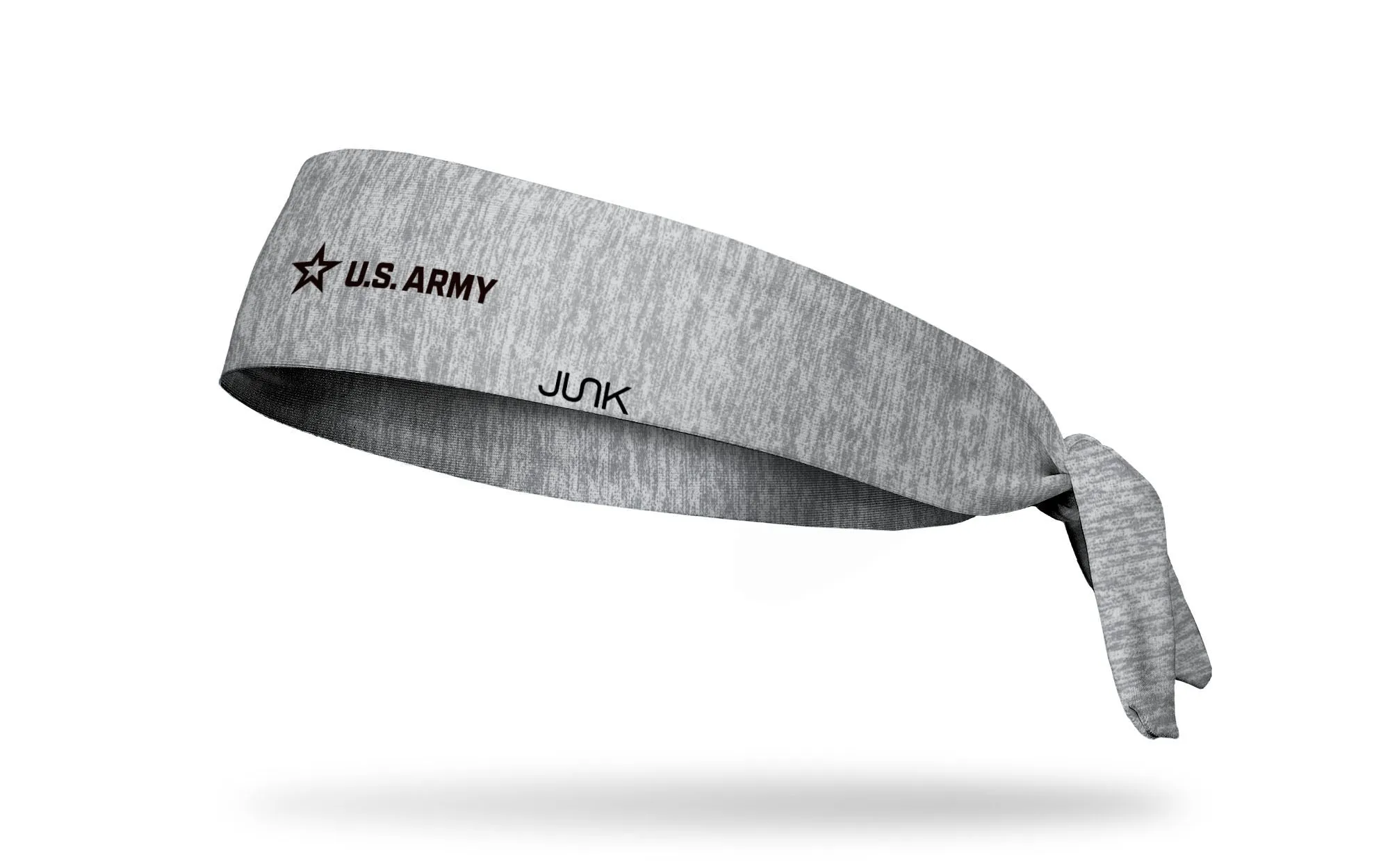 Army: Wordmark Static Flex Tie Headband sold by JUNK Brands