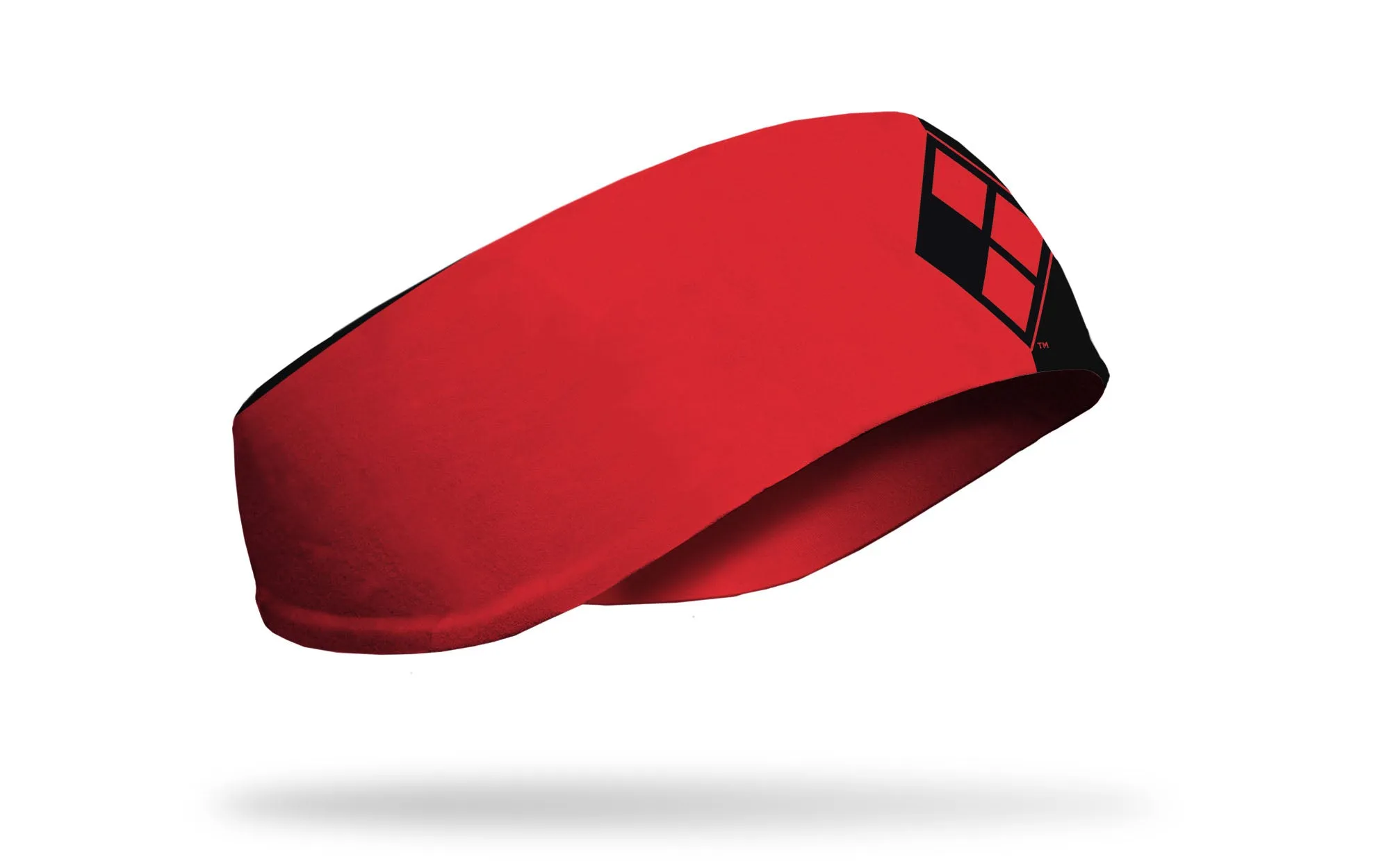 Harley Quinn: Diamonds Red & Black Ear Warmer sold by JUNK Brands product image thumbnail 2
