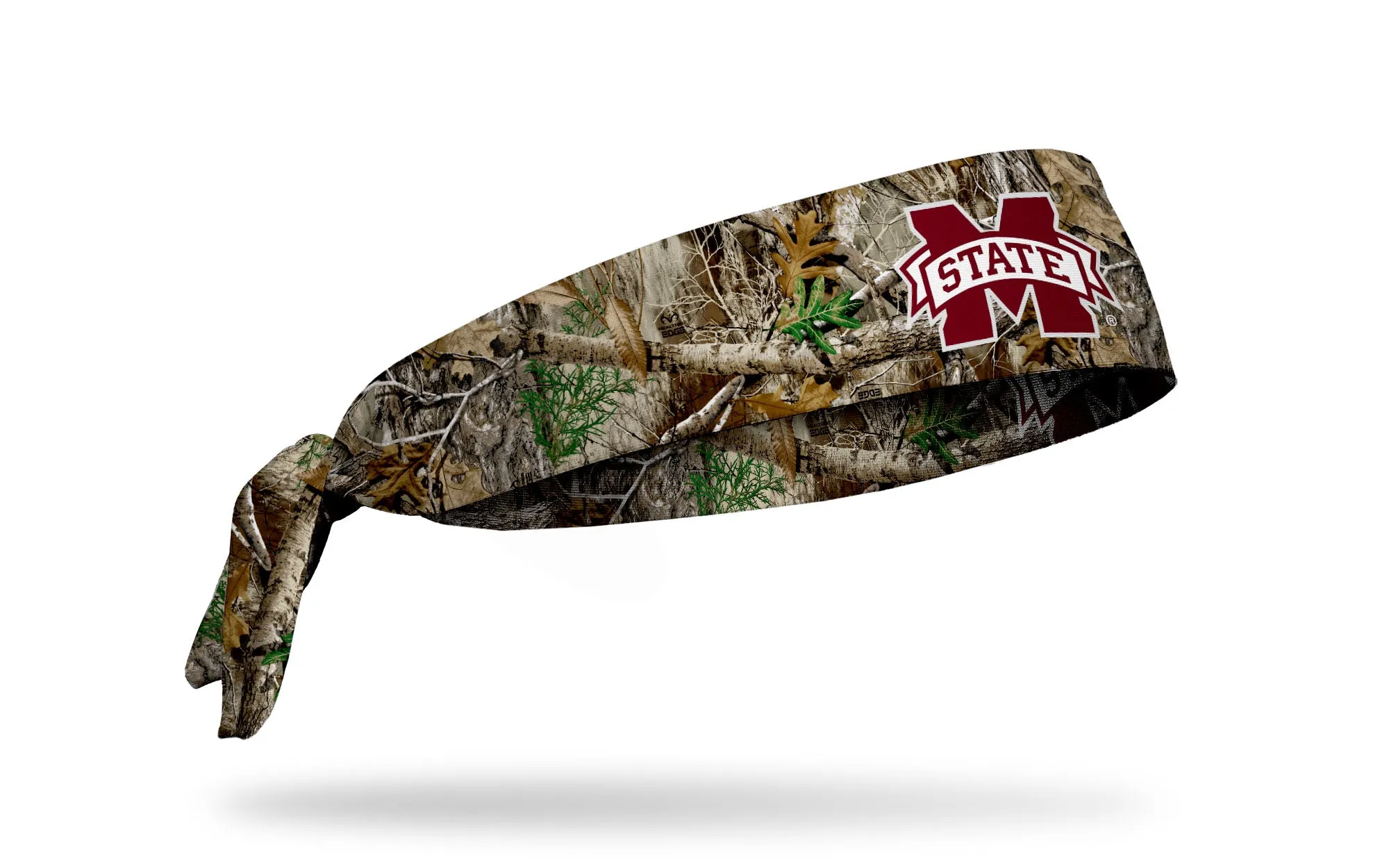 Mississippi State University: Logo Realtree Edge Flex Tie Headband sold by JUNK Brands product image thumbnail 2