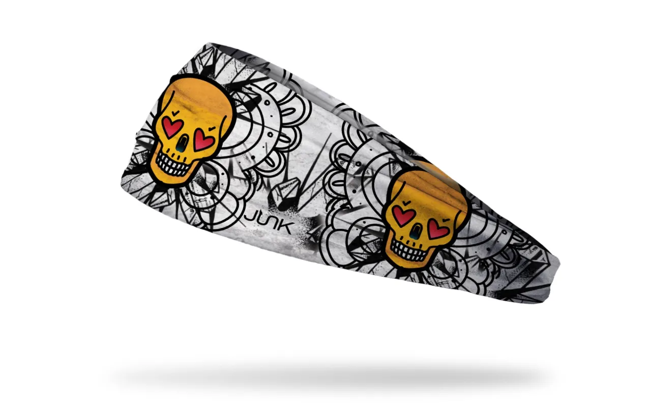 Skulls Away Big Bang Lite Headband sold by JUNK Brands