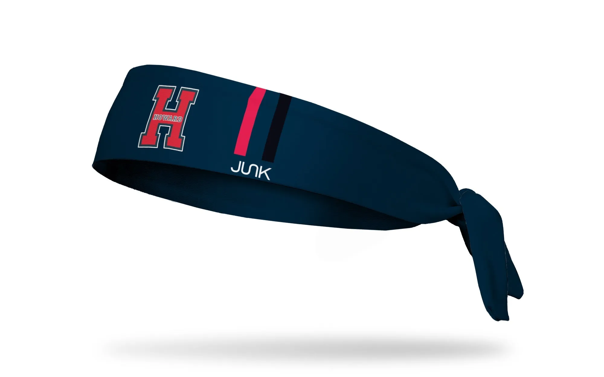 Howard University: Varsity Stripe Tie Headband sold by JUNK Brands