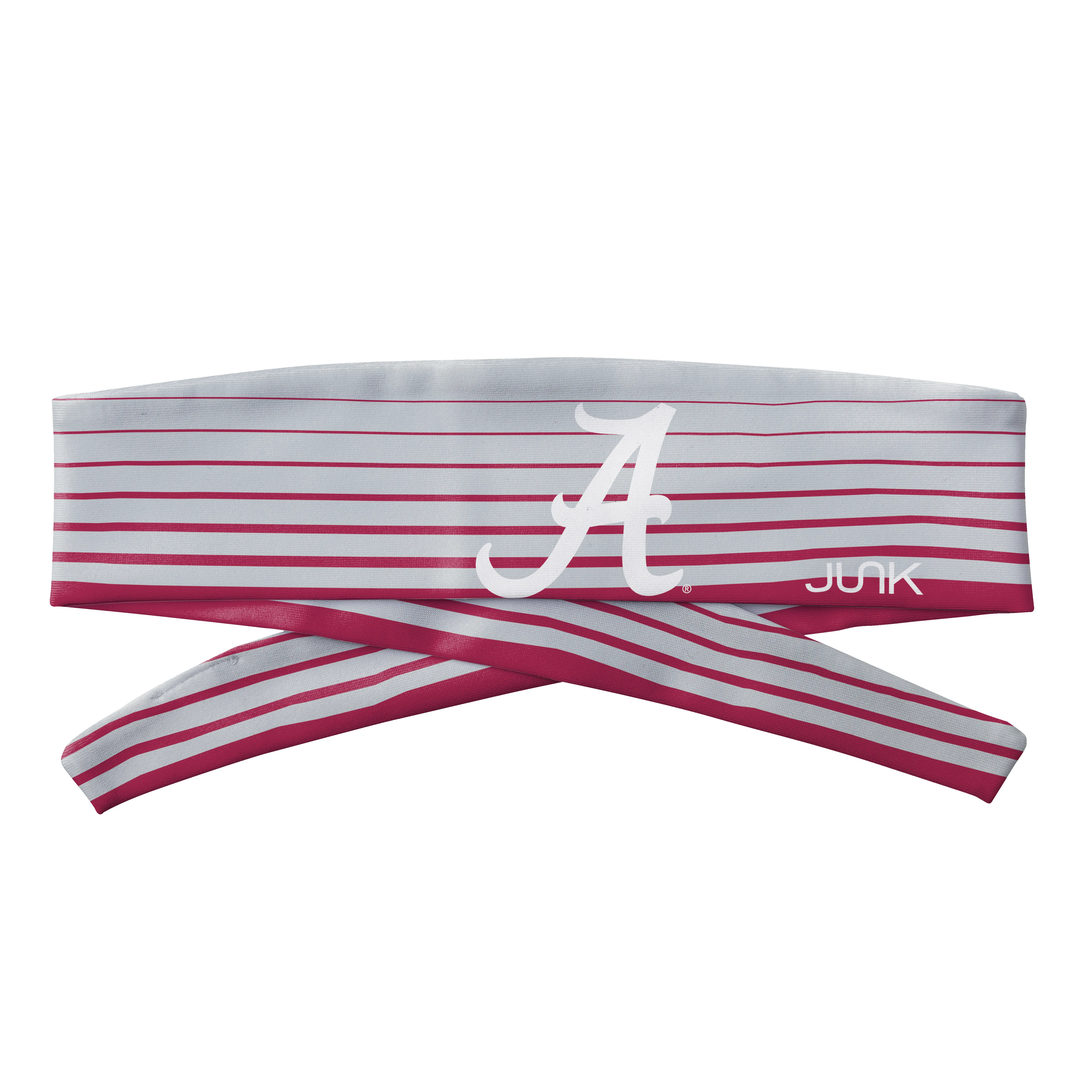 University of Alabama: Gradient Stripe Flex Tie Headband sold by JUNK Brands product image thumbnail 3