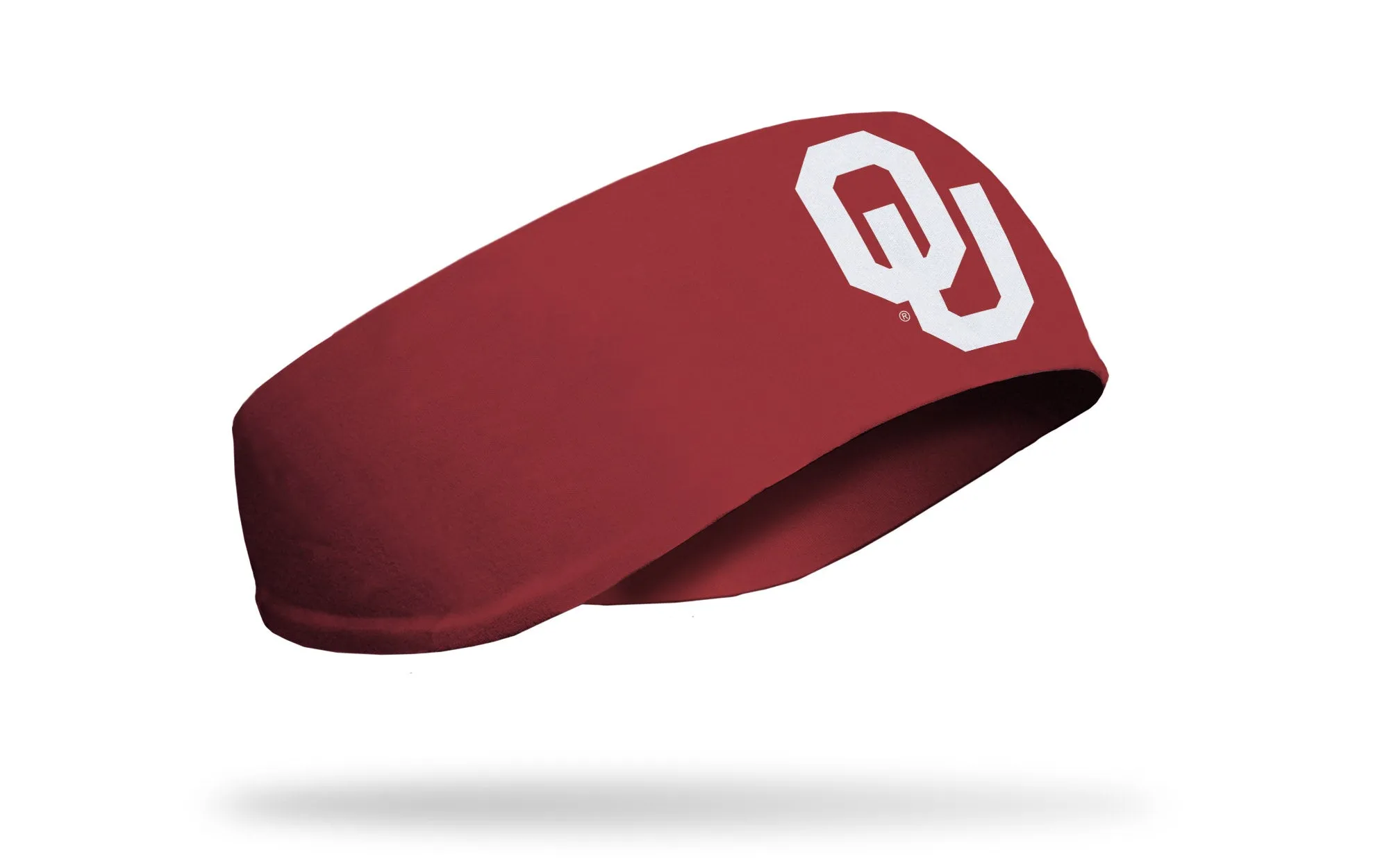 University of Oklahoma: Logo Crimson Ear Warmer sold by JUNK Brands product image thumbnail 2