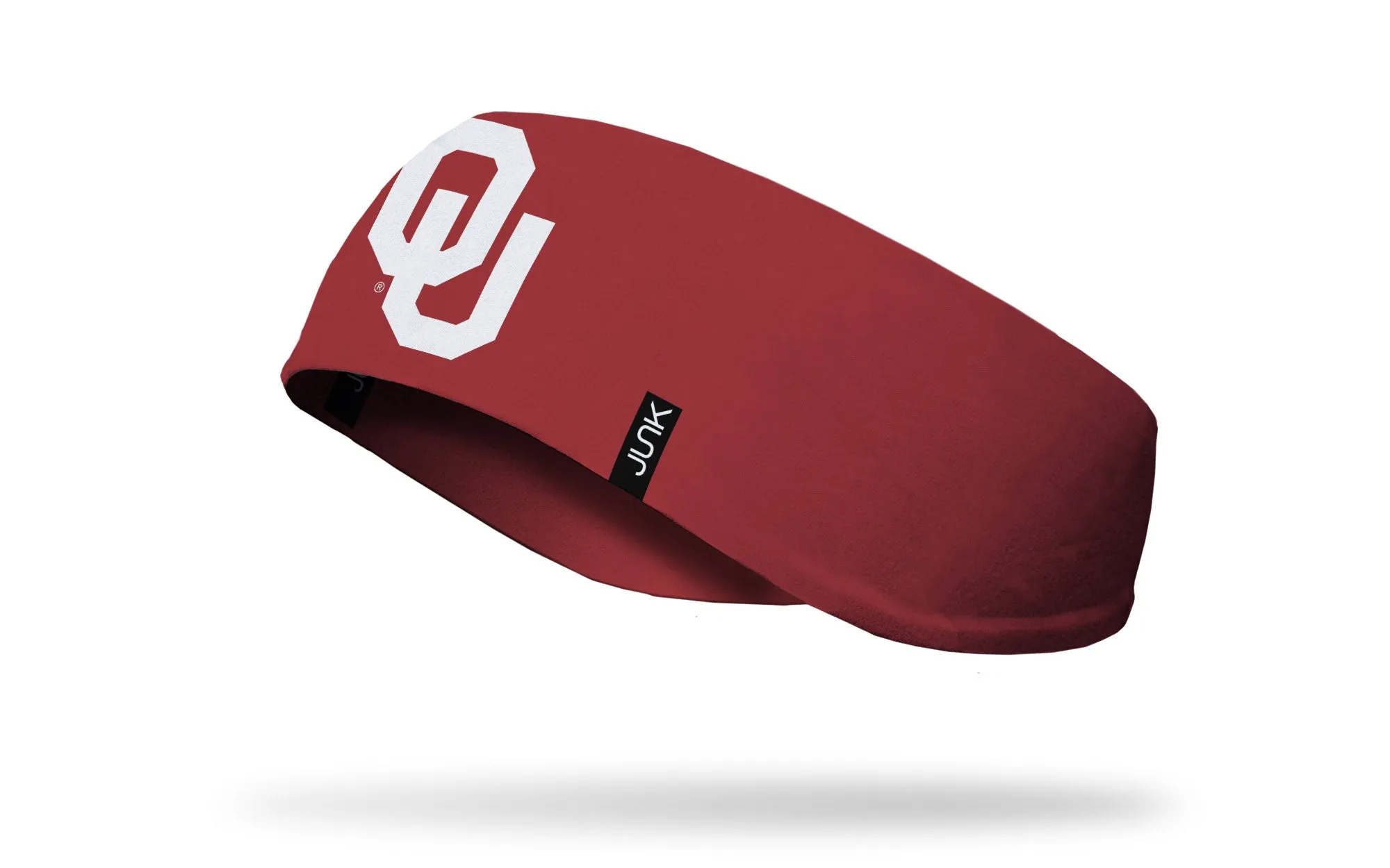 University of Oklahoma: Logo Crimson Ear Warmer sold by JUNK Brands