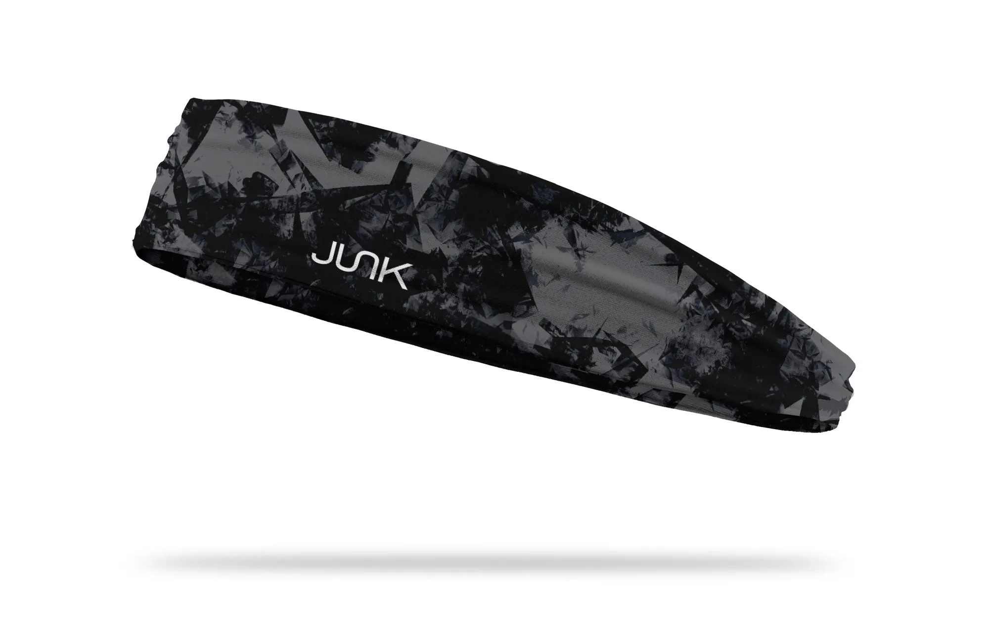 Gridiron Black Gray Infinity Headband sold by JUNK Brands