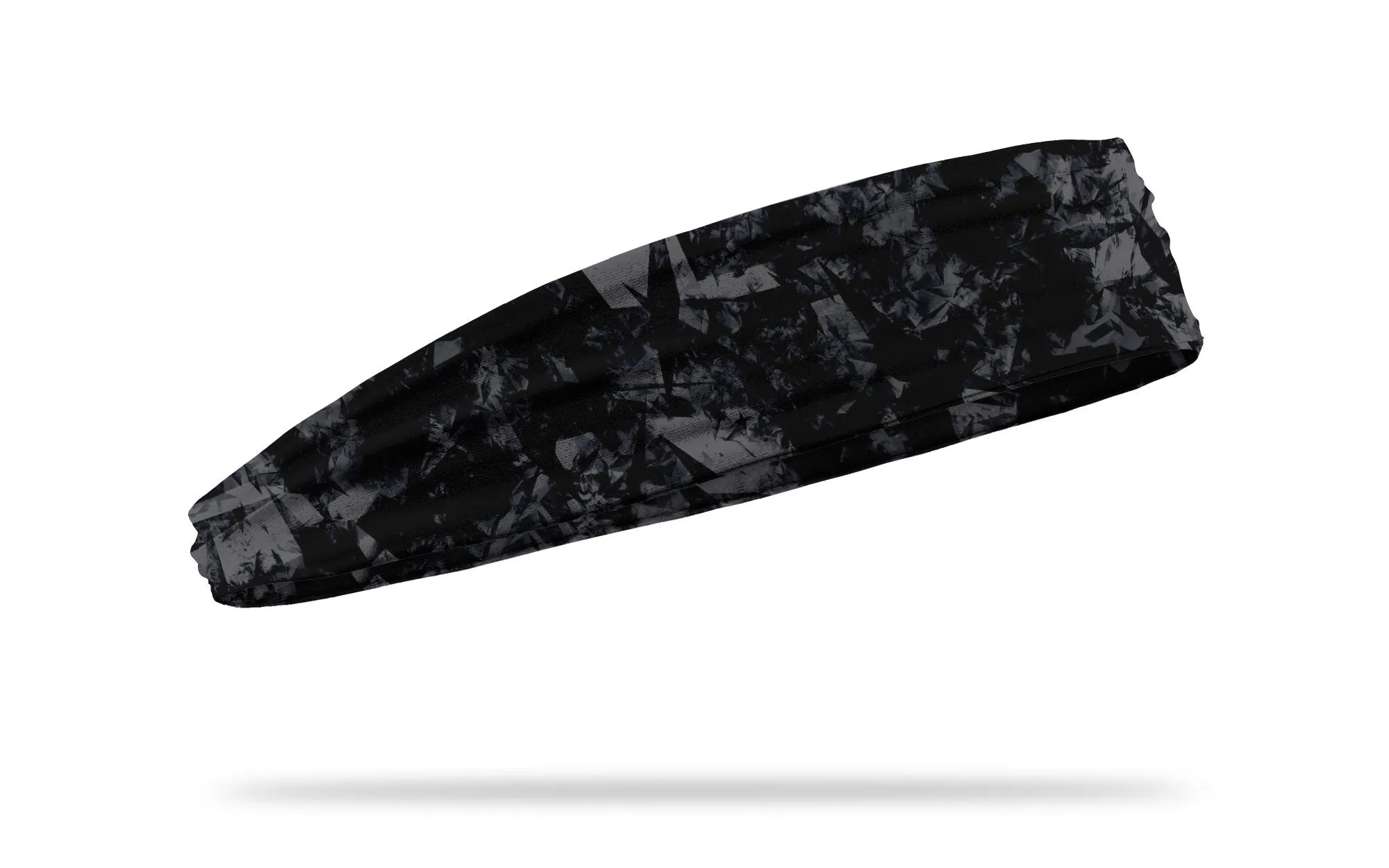 Gridiron Black Gray Infinity Headband sold by JUNK Brands product image thumbnail 2