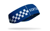 University of Kentucky: Checkered Ear Warmer sold by JUNK Brands