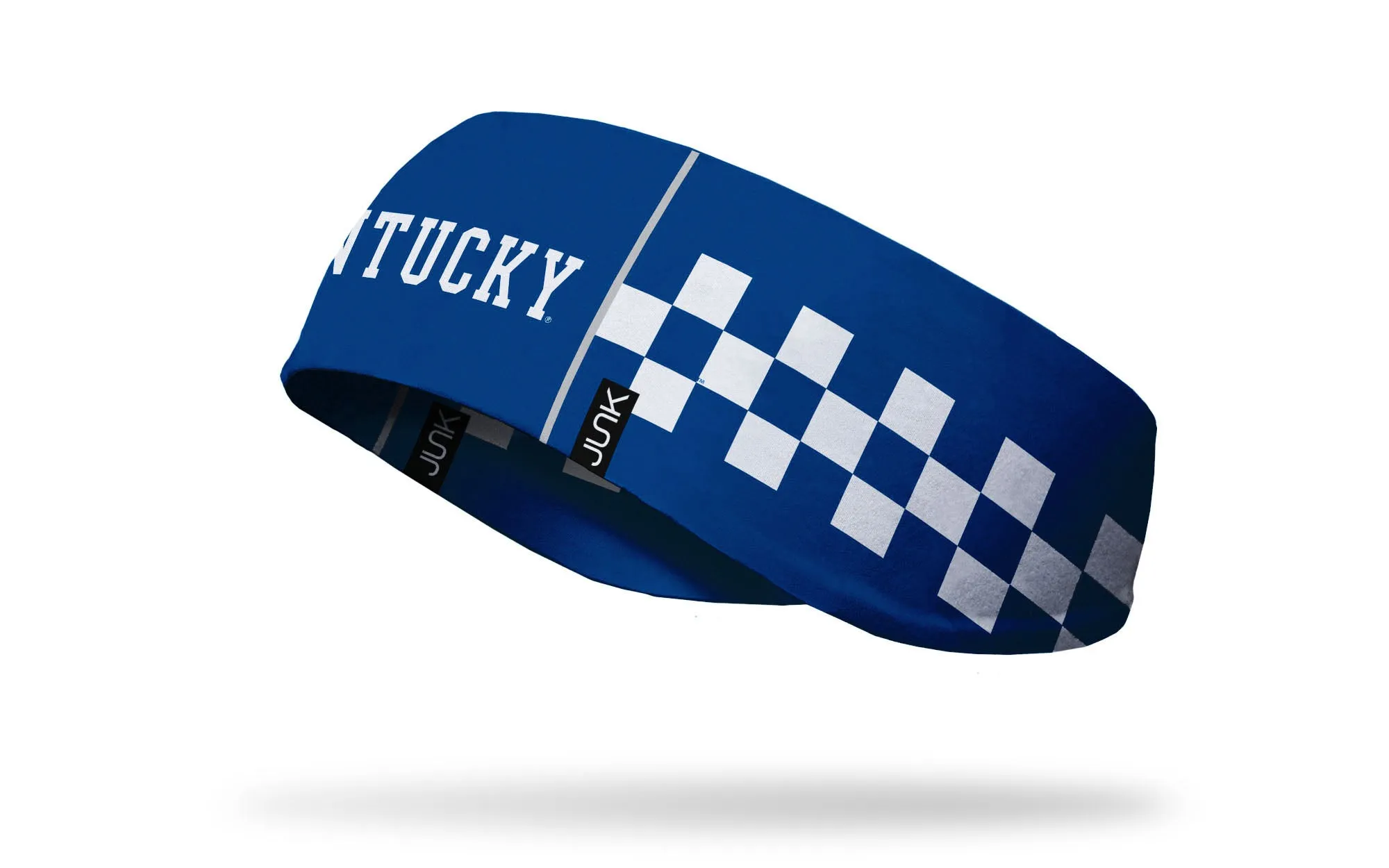University of Kentucky: Checkered Ear Warmer sold by JUNK Brands