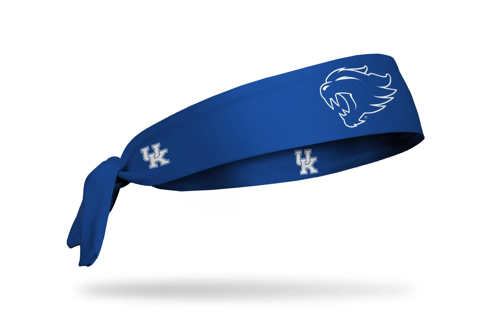University of Kentucky: Wildcat Outline Royal Flex Tie Headband sold by JUNK Brands