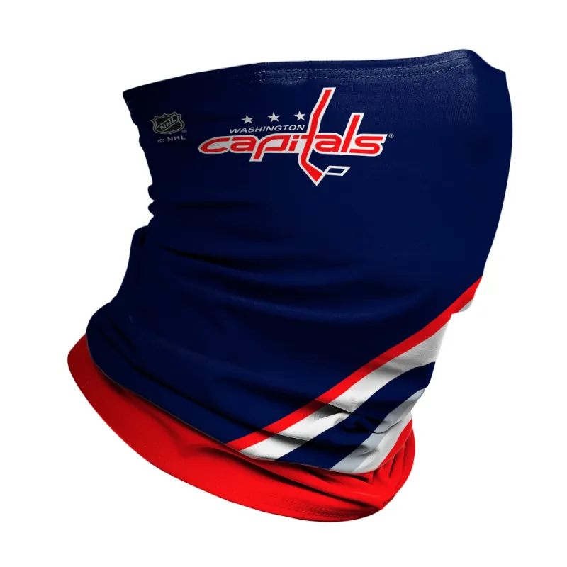 Washington Capitals: Logo Stripe Winter Gaiter sold by JUNK Brands