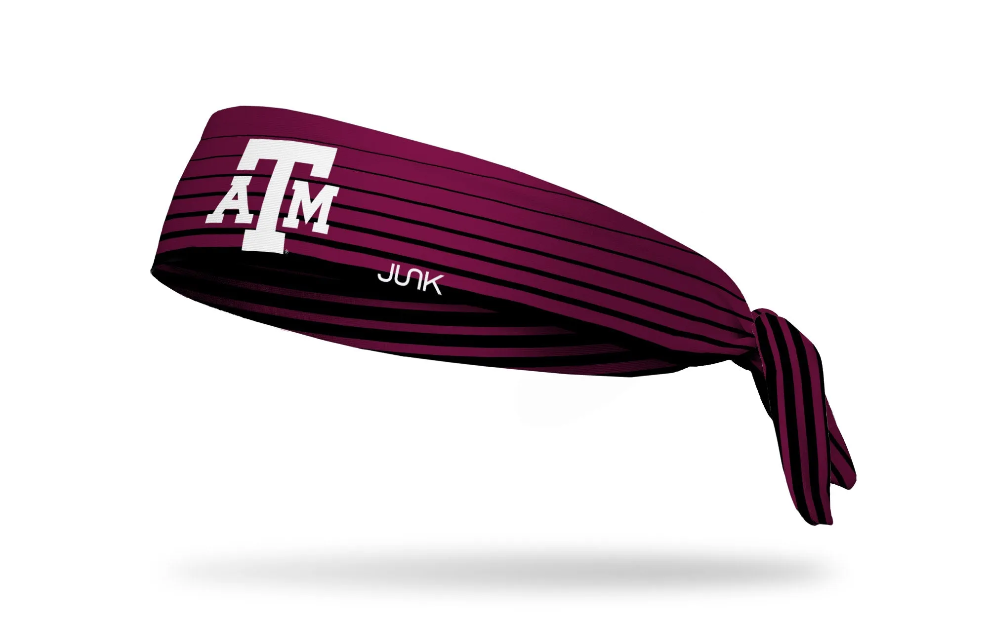 Texas A&M University: Gradient Stripe Flex Tie Headband sold by JUNK Brands