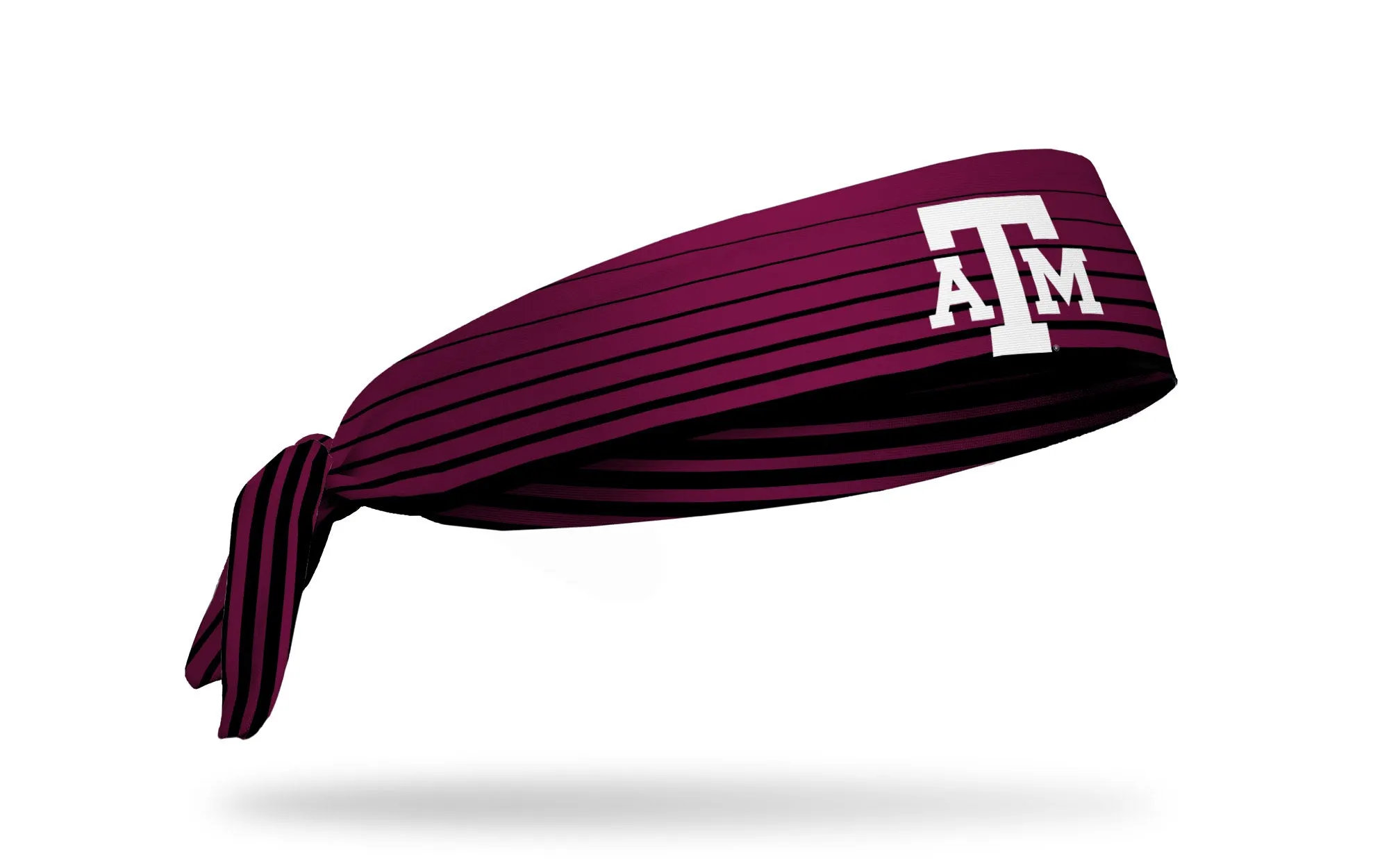 Texas A&M University: Gradient Stripe Flex Tie Headband sold by JUNK Brands product image thumbnail 2