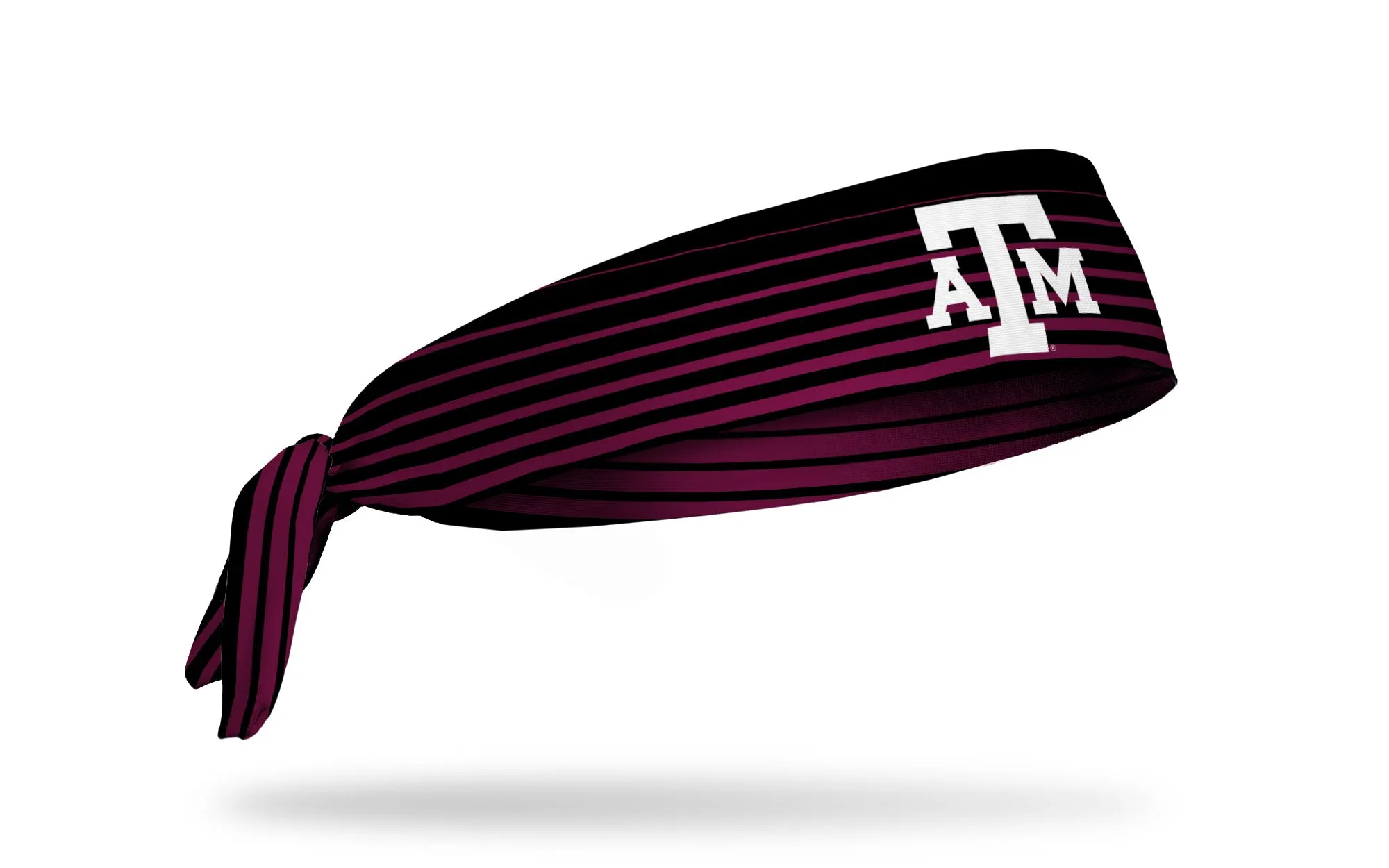 Texas A&M University: Gradient Stripe Flex Tie Headband sold by JUNK Brands product image thumbnail 5