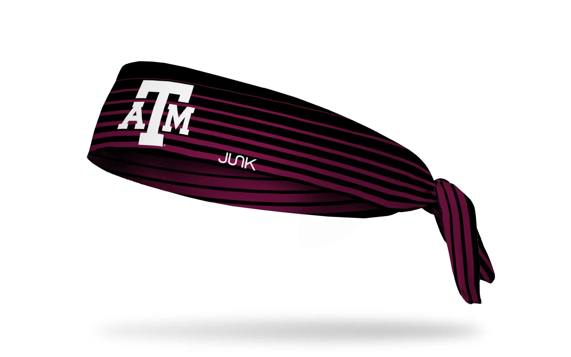 Texas A&M University: Gradient Stripe Flex Tie Headband sold by JUNK Brands product image thumbnail 4