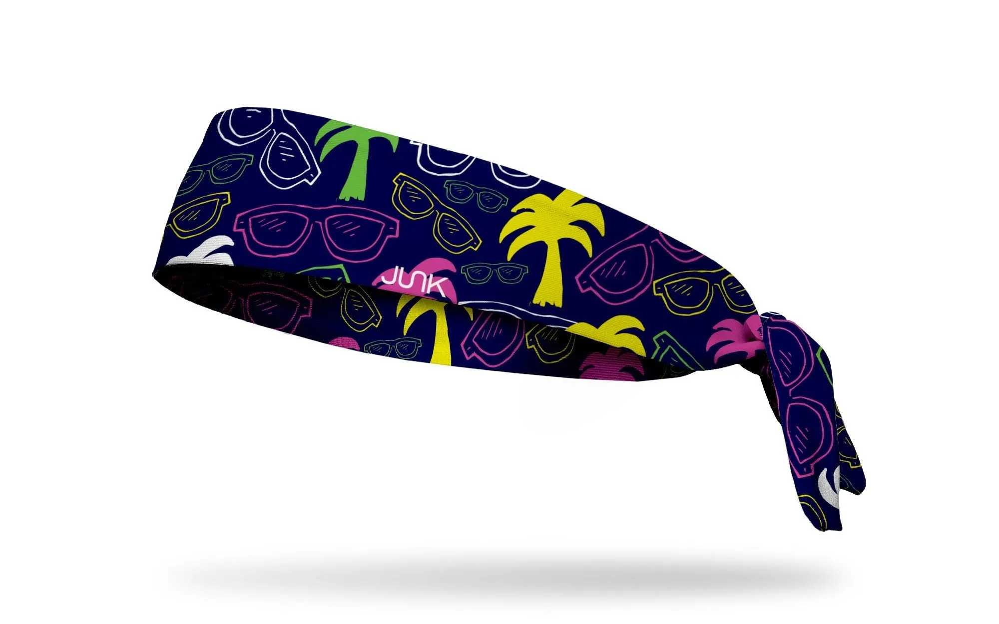 Chillax Tie Headband sold by JUNK Brands