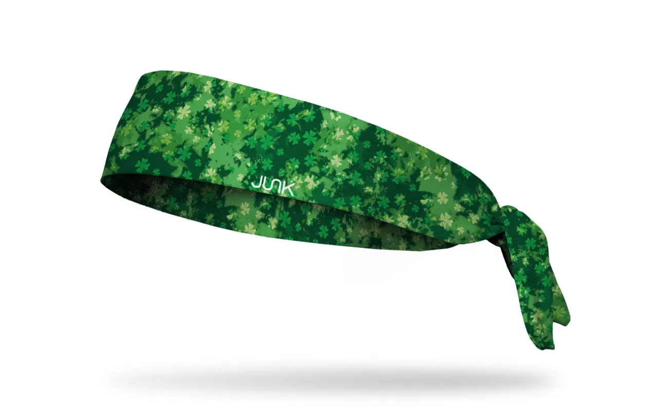 Clover Clusters Flex Tie Headband sold by JUNK Brands