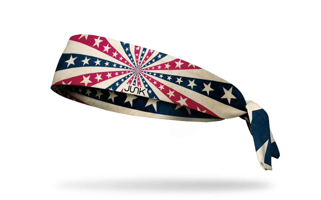 Star Burst Flex Tie Headband sold by JUNK Brands