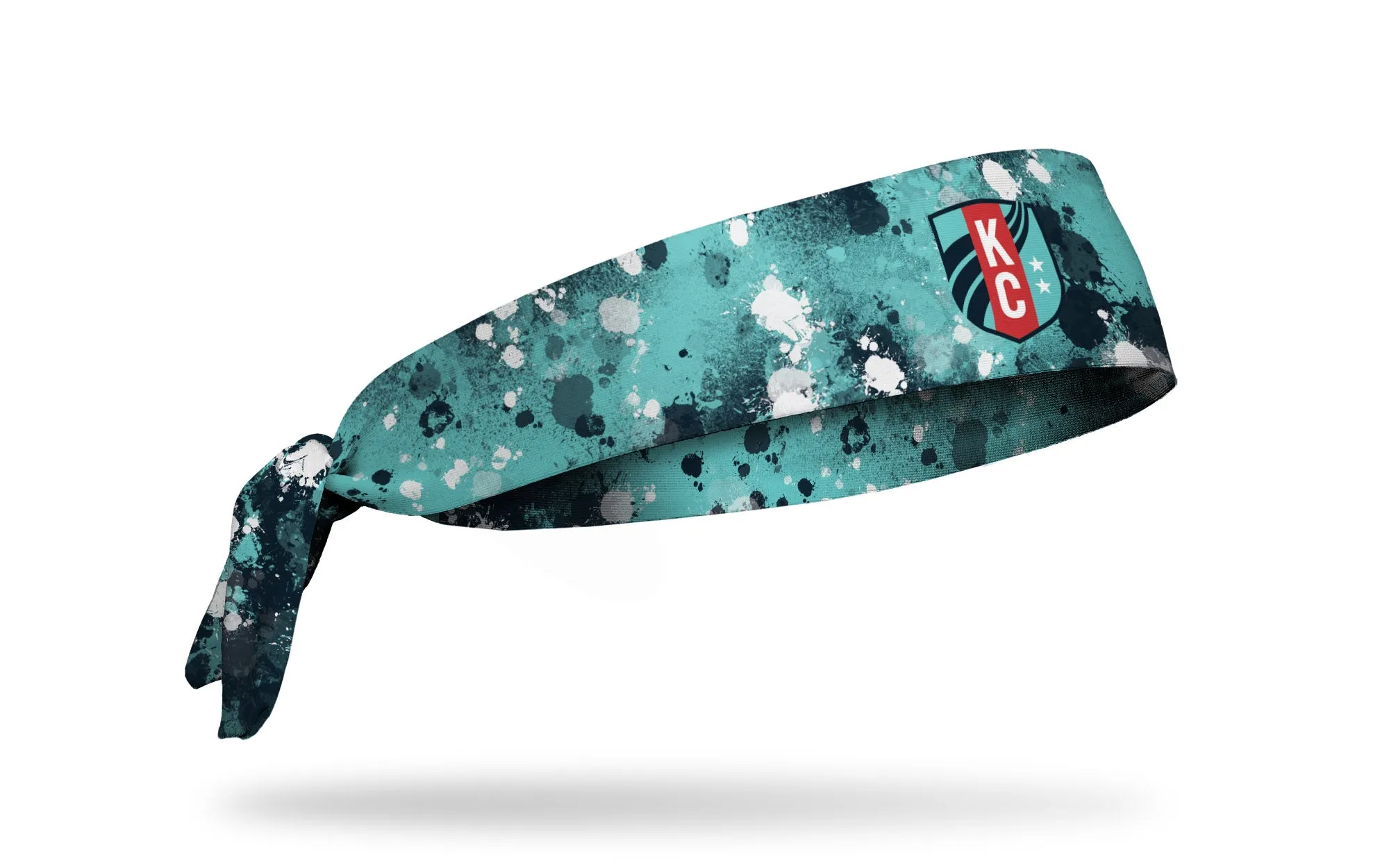 KC Current: Splatter Flex Tie Headband sold by JUNK Brands product image thumbnail 2