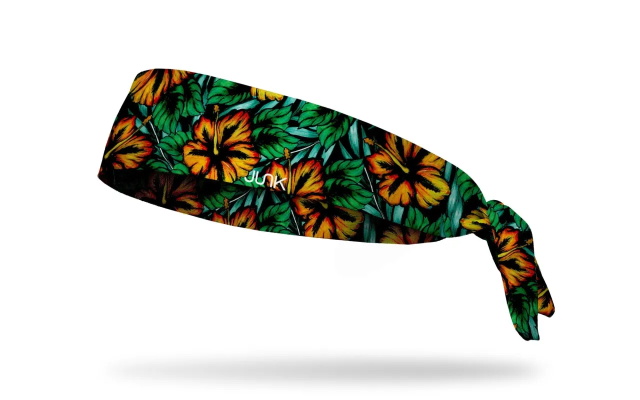 Island Luau Flex Tie Headband sold by JUNK Brands