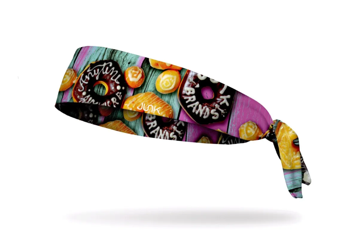 Sugar Coma Flex Tie Headband sold by JUNK Brands
