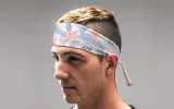 Palm Beach Tie Headband sold by JUNK Brands