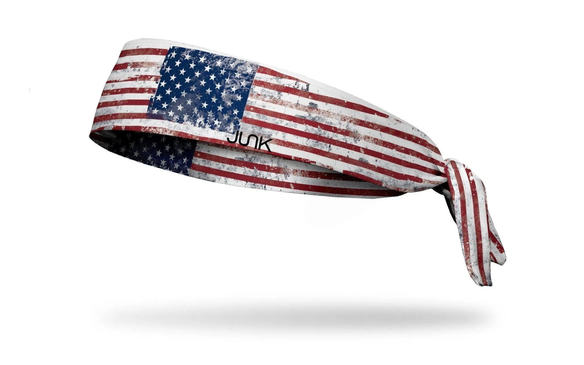 American Valor Tie Headband sold by JUNK Brands
