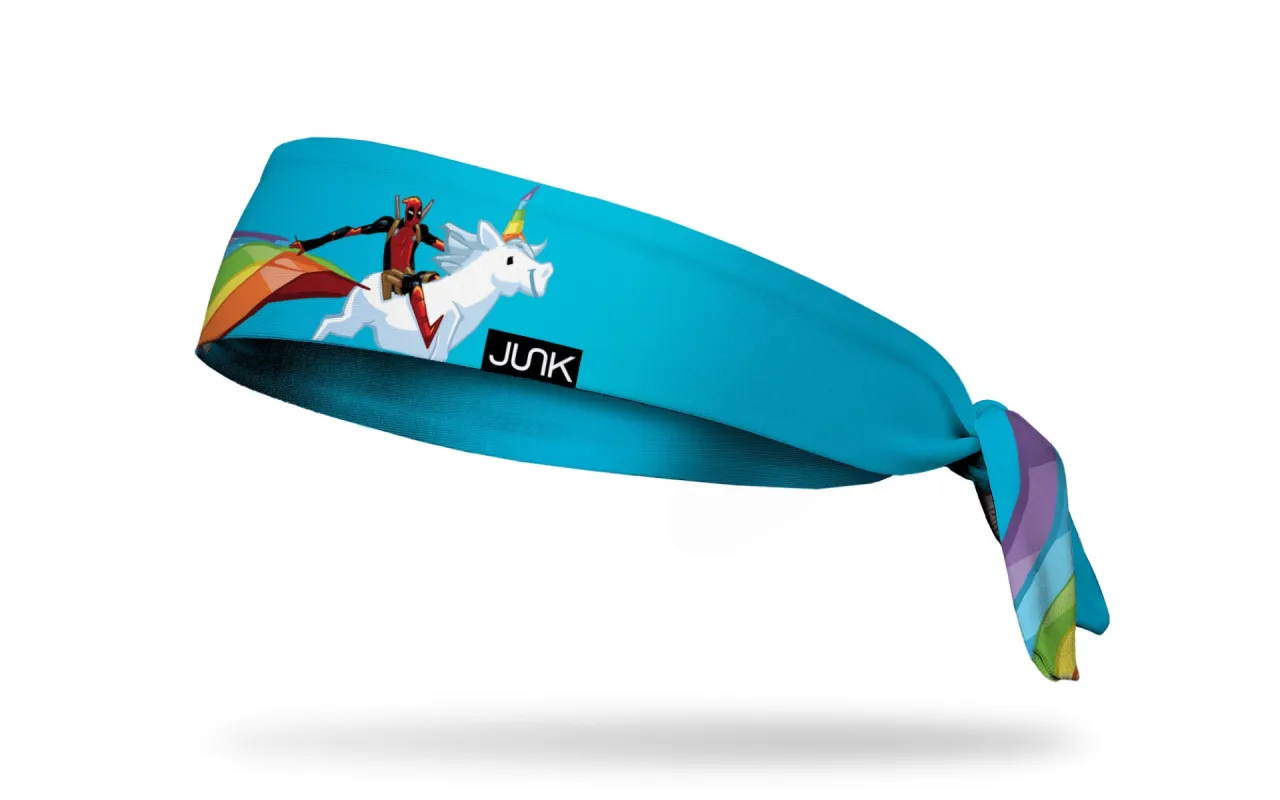 Deadpool: Unicorn Tie Headband sold by JUNK Brands