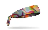 Marbled Mirage Flex Tie Headband sold by JUNK Brands