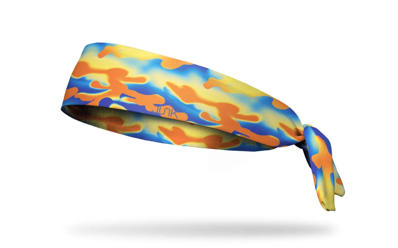 Summer Sky Tie Headband sold by JUNK Brands