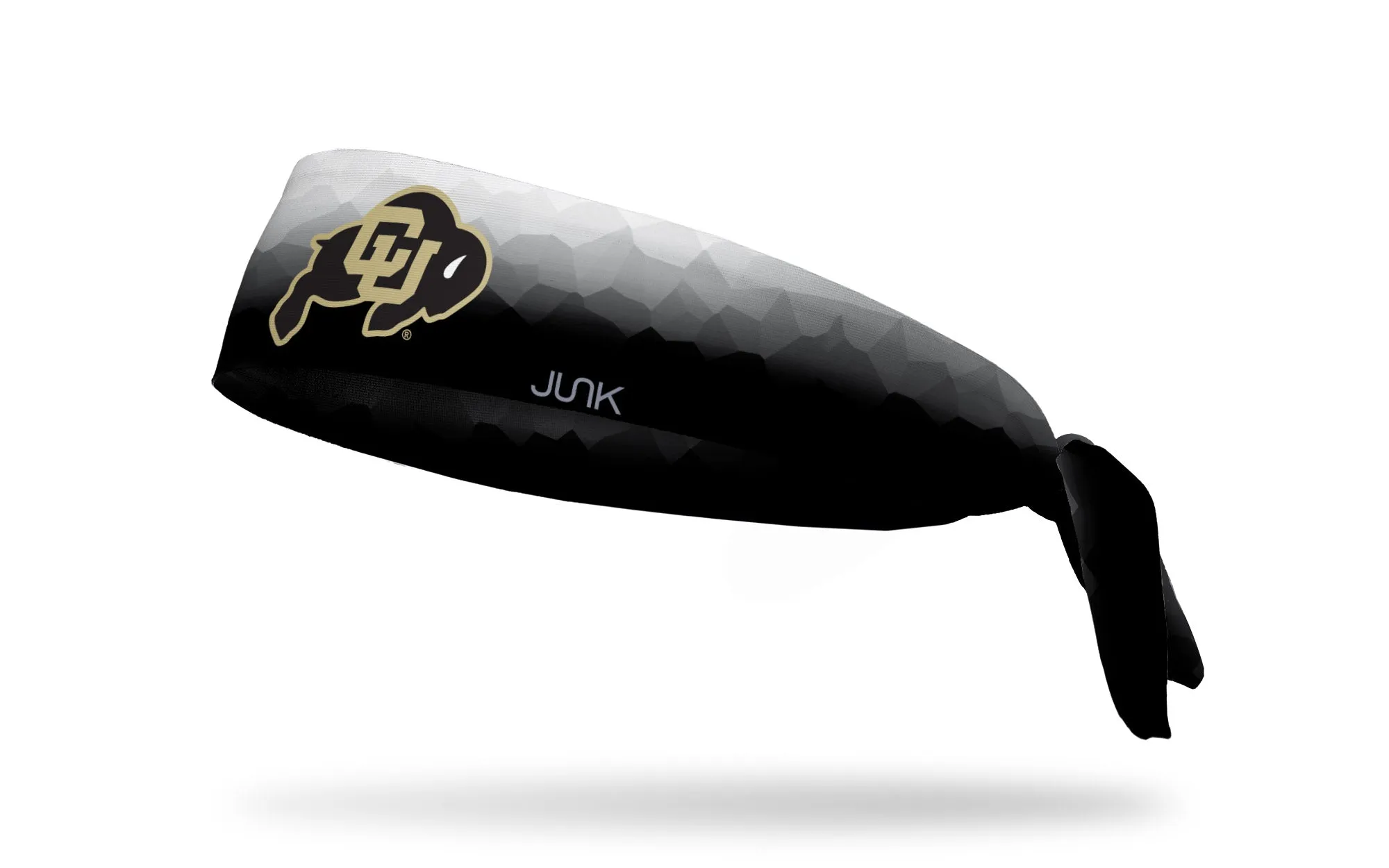 University of Colorado: The Rise Flex Tie Headband sold by JUNK Brands