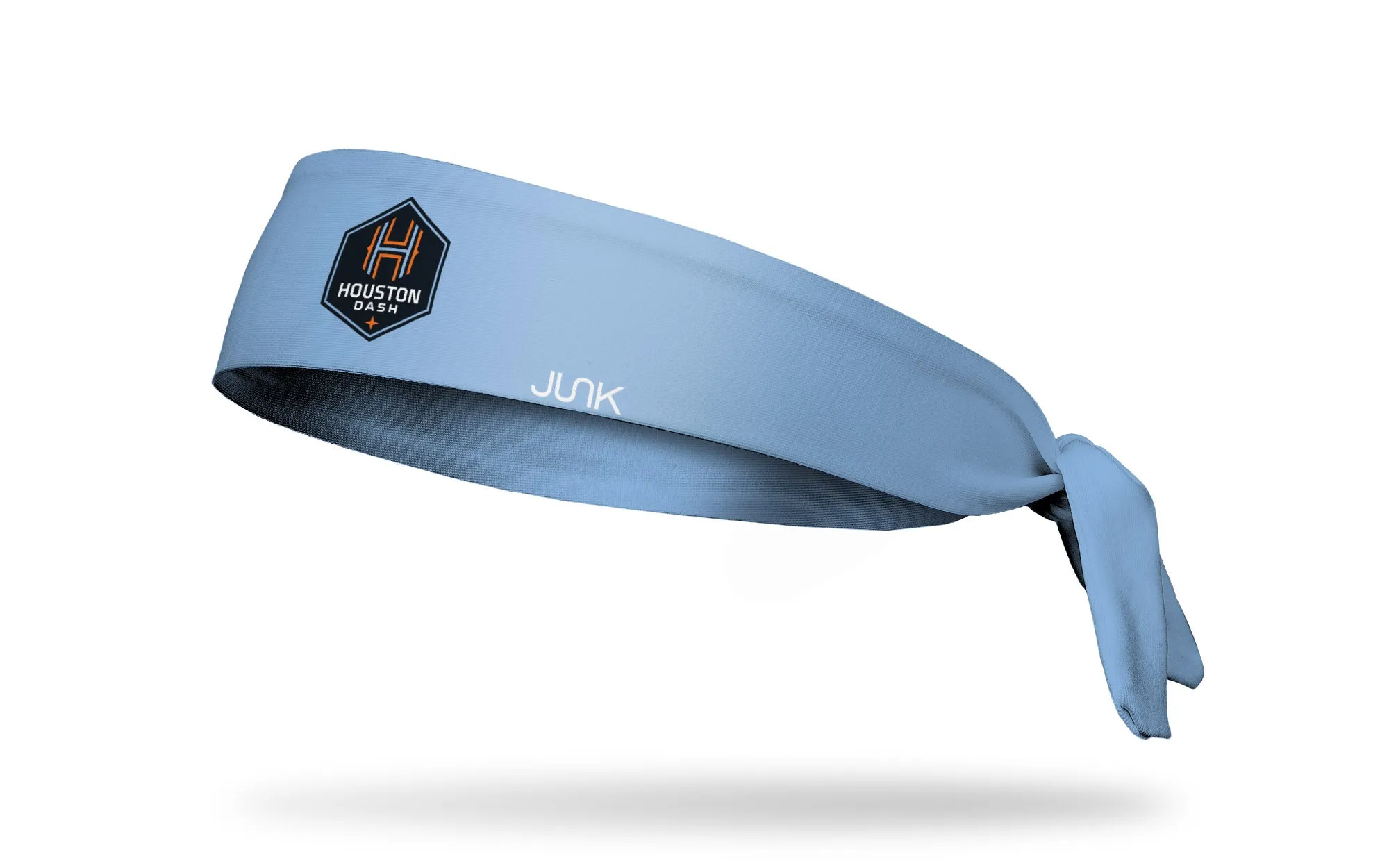 Houston Dash: Logo Blue Flex Tie Headband sold by JUNK Brands