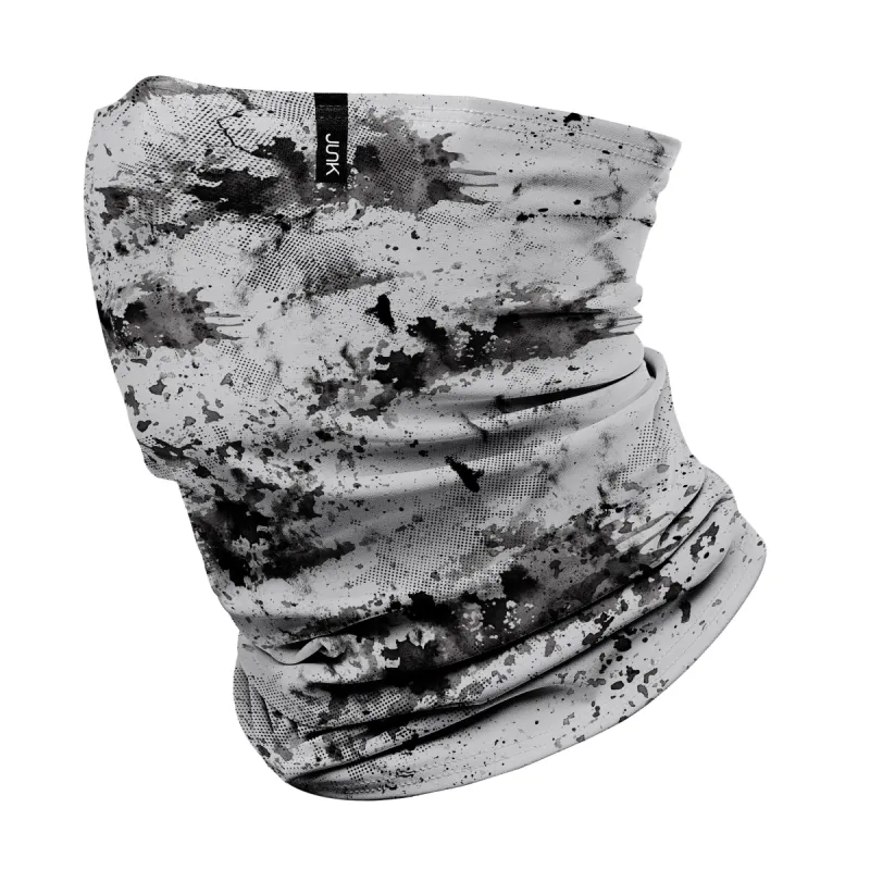 Soft Grey Grunge Winter Gaiter sold by JUNK Brands