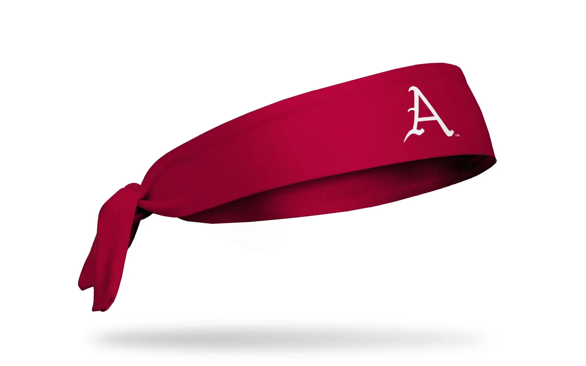 University of Arkansas: Baseball Logo Cardinal Flex Tie Headband sold by JUNK Brands product image thumbnail 2