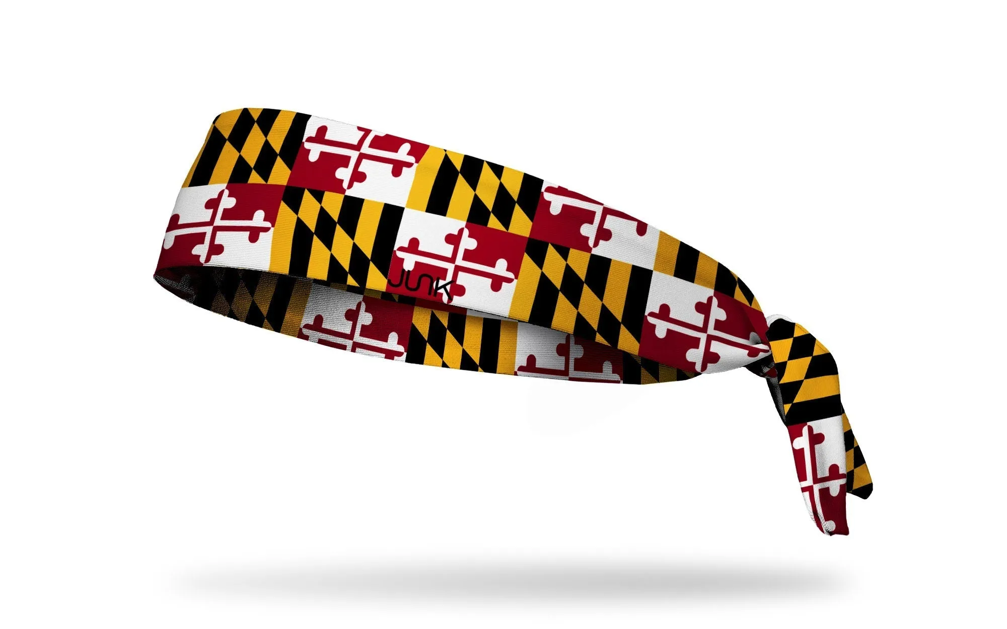 Maryland State Flag Tie Headband sold by JUNK Brands