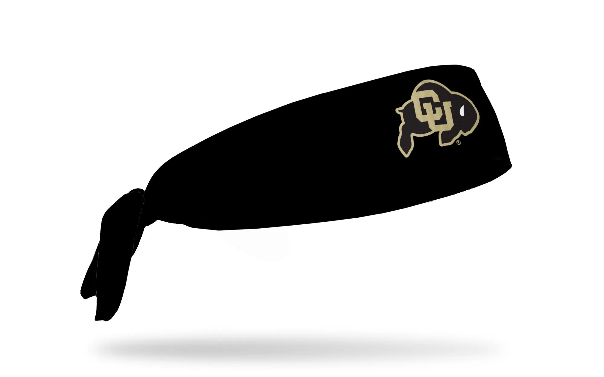 University of Colorado: Logo Black Flex Tie Headband sold by JUNK Brands product image thumbnail 2