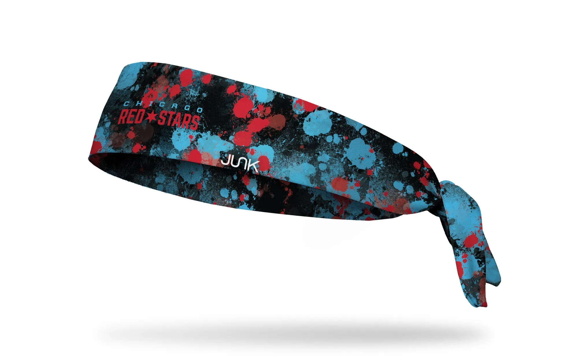 Chicago Stars FC: Splatter Flex Tie Headband sold by JUNK Brands