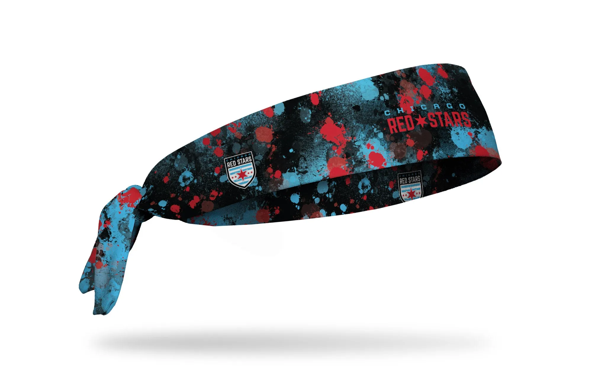 Chicago Stars FC: Splatter Flex Tie Headband sold by JUNK Brands product image thumbnail 2