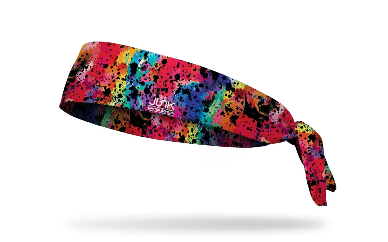 Spectrum Splash Flex Tie Headband - Limited Edition sold by JUNK Brands