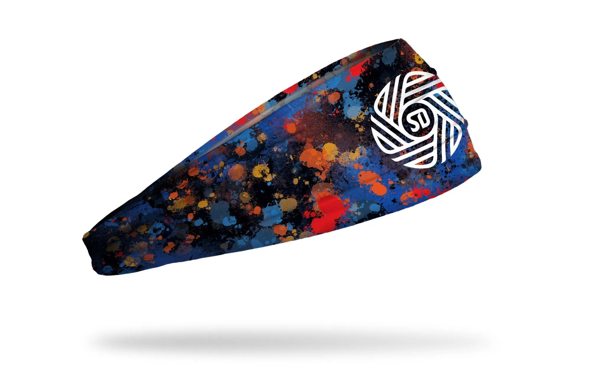 San Diego FC: Splatter Big Bang Lite Headband sold by JUNK Brands product image thumbnail 2