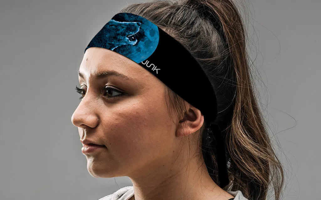 Wolf Cry Tie Headband sold by JUNK Brands product image thumbnail 3