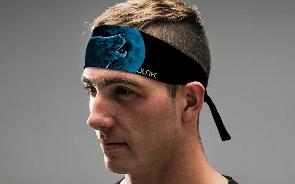 Wolf Cry Tie Headband sold by JUNK Brands product image thumbnail 4