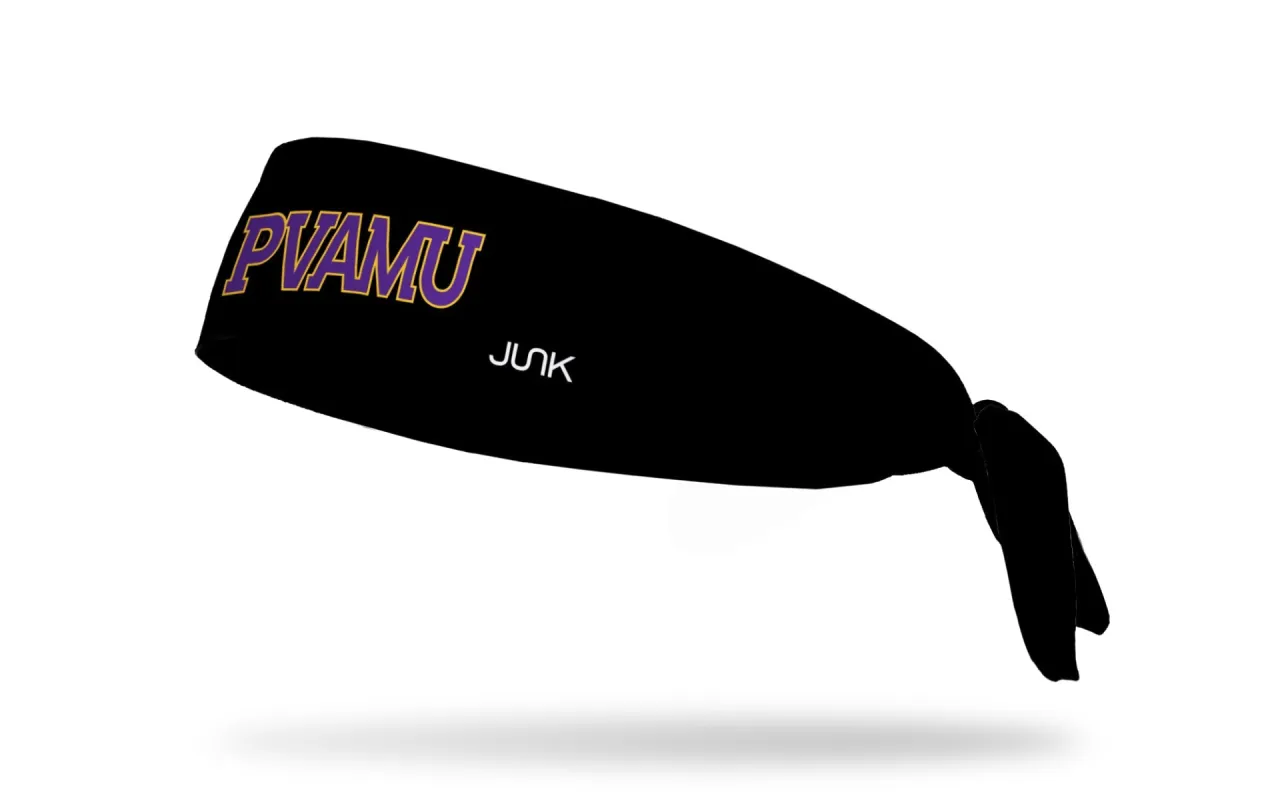Prairie View A&M University: Black Tie Headband sold by JUNK Brands