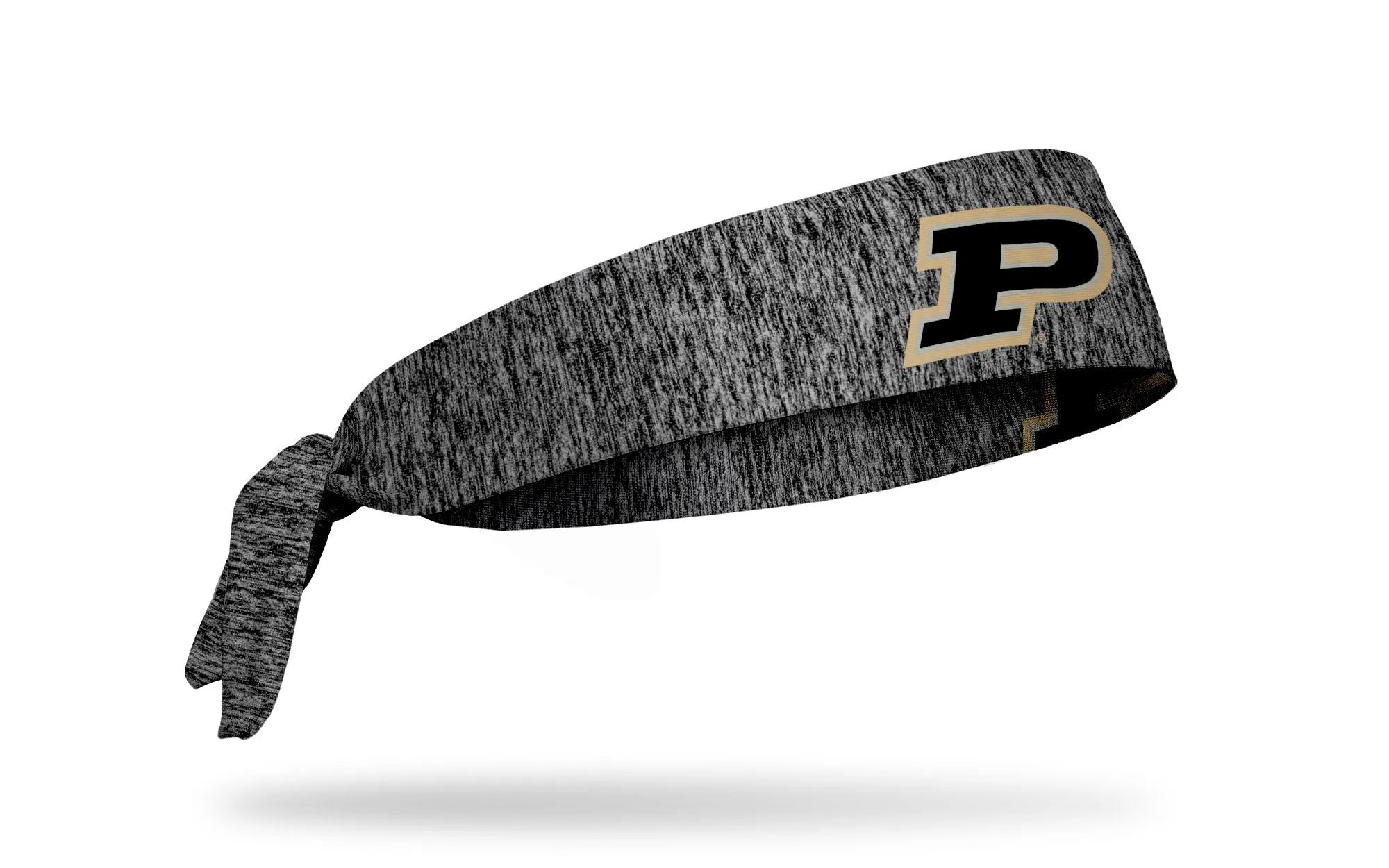 Purdue University: Logo Gray Heathered Flex Tie Headband sold by JUNK Brands product image thumbnail 2
