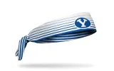 Brigham Young University: Gradient Stripe Flex Tie Headband sold by JUNK Brands