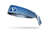 Brigham Young University: Gradient Stripe Flex Tie Headband sold by JUNK Brands